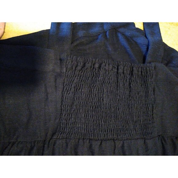 Ava And Viv Women's Plus Size 1X Black Sleeveless Dress Sundress Soft Stretchy - Picture 8 of 8